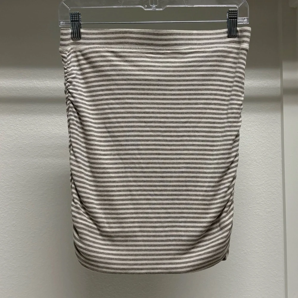 Splendid - Ruched Mini Skirt - Picture 1 of 8